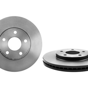 Brembo Brake Rotor, Vented, One Piece Design, Wheel Bolt Pattern 5 X 110 Millimeter – 09B53611C02