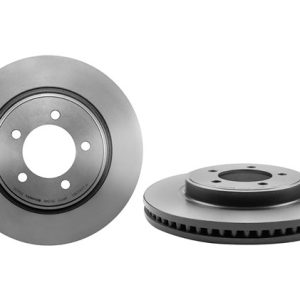Brembo Brake Rotor, Vented, One Piece Design, Wheel Bolt Pattern 5 X 114.3 Millimeter – 09B54211C02