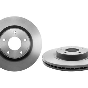 Brembo Brake Rotor, Vented, One Piece Design, Wheel Bolt Pattern 5 X 114.3 Millimeter – 09B54611C02
