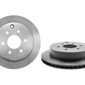 Brembo Brake Rotor, Vented, One Piece Design, Wheel Bolt Pattern 6 X 114.3 Millimeter – 09B55311C02