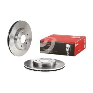 Brembo Brake Rotor, Prime, Vented, One Piece Design, Wheel Bolt Pattern 5 X 114.3 Millimeter – 09.B565.10
