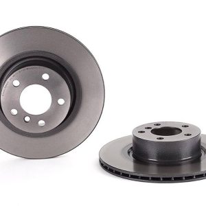 Brembo Brake Rotor, Vented, One Piece Design, Wheel Bolt Pattern 5 X 120 Millimeter – 09B56911C02