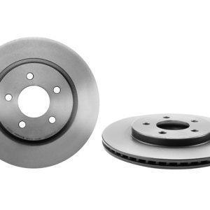 Brembo Brake Rotor, Vented, One Piece Design, Wheel Bolt Pattern 5 X 114.3 Millimeter – 09B58511C02