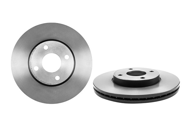 Brembo Brake Rotor, Vented, One Piece Design, Wheel Bolt Pattern 4 X 107.95 Millimeter – 09B58811C02