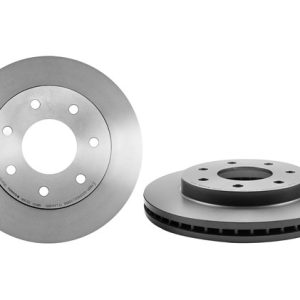 Brembo Brake Rotor, Vented, One Piece Design, Wheel Bolt Pattern 7 X 150 Millimeter – 09B59721C02
