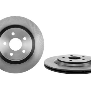 Brembo Brake Rotor, Vented, One Piece Design, Wheel Bolt Pattern 5 X 114.3 Millimeter – 09B60811C02