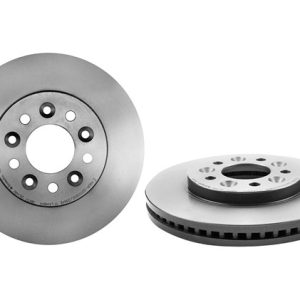 Brembo Brake Rotor, Vented, One Piece Design, Wheel Bolt Pattern 5 X 114.3 Millimeter – 09B60911C02