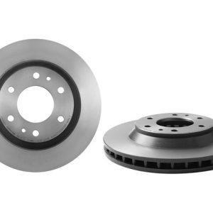 Brembo Brake Rotor, Vented, One Piece Design, Wheel Bolt Pattern 6 X 127 Millimeter – 09B61611C02