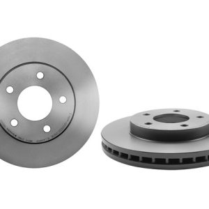 Brembo Brake Rotor, Vented, One Piece Design, Wheel Bolt Pattern 5 X 115 Millimeter – 09B62411C02