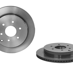 Brembo Brake Rotor, Vented, One Piece Design, Wheel Bolt Pattern 6 X 139.7 Millimeter – 09B63111C02