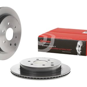 Brembo Brake Rotor, Vented, One Piece Design, Wheel Bolt Pattern 6 X 139.7 Millimeter – 09B63111C02