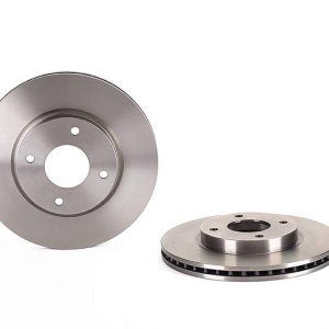 Brembo Brake Rotor, Vented, One Piece Design, Wheel Bolt Pattern 4 X 114.3 Millimeter – 09B63210C02