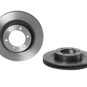 Brembo Brake Rotor, Vented, One Piece Design, Wheel Bolt Pattern 6 X 139.7 Millimeter – 09B63411C02