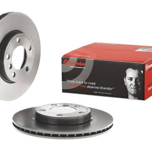 Brembo Brake Rotor, Vented, One Piece Design, Wheel Bolt Pattern 5 X 120 Millimeter – 09B64511C02