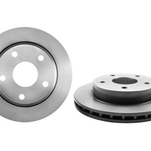 Brembo Brake Rotor, Vented, One Piece Design, Wheel Bolt Pattern 5 X 139.7 Millimeter – 09B65711C02
