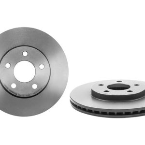 Brembo Brake Rotor, Vented, One Piece Design, Wheel Bolt Pattern 5 X 100 Millimeter – 09B65911C02