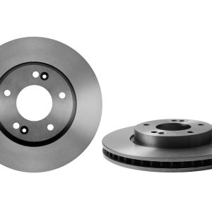 Brembo Brake Rotor, Vented, One Piece Design, Wheel Bolt Pattern 5 X 114.3 Millimeter – 09B66510C02