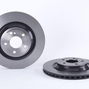 Brembo Brake Rotor, Vented, One Piece Design, Wheel Bolt Pattern 5 X 112 Millimeter – 09B74341C02
