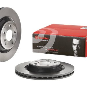 Brembo Brake Rotor, Vented, One Piece Design, Wheel Bolt Pattern 5 X 112 Millimeter – 09B74341C02