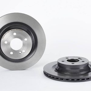 Brembo Brake Rotor, Vented, One Piece Design, Wheel Bolt Pattern 5 X 112 Millimeter – 09B74541C02
