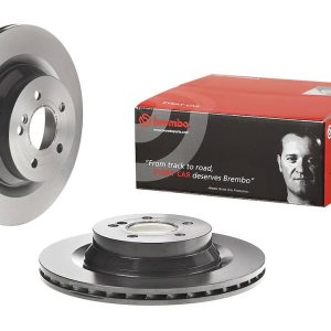 Brembo Brake Rotor, Vented, One Piece Design, Wheel Bolt Pattern 5 X 112 Millimeter – 09B74541C02