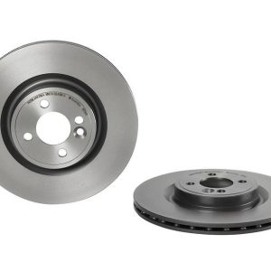 Brembo Brake Rotor, Vented, One Piece Design, Wheel Bolt Pattern 4 X 100 Millimeter – 09B75411C02