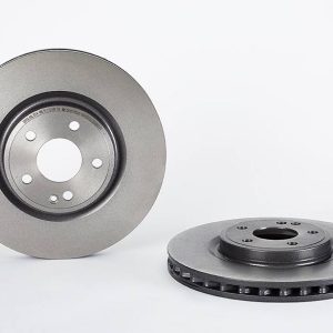 Brembo Brake Rotor, Vented, One Piece Design, Wheel Bolt Pattern 5 X 112 Millimeter – 09B80741C02