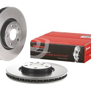 Brembo Brake Rotor, Vented, One Piece Design, Wheel Bolt Pattern 5 X 112 Millimeter – 09B82211C02
