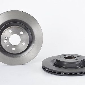Brembo Brake Rotor, Vented, One Piece Design, Wheel Bolt Pattern 5 X 112 Millimeter – 09B84211C02