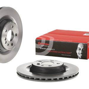 Brembo Brake Rotor, Vented, One Piece Design, Wheel Bolt Pattern 5 X 112 Millimeter – 09B84211C02
