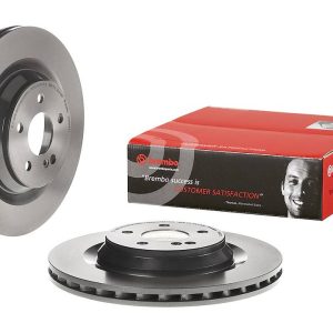 Brembo Brake Rotor, Vented, One Piece Design, Wheel Bolt Pattern 5 X 112 Millimeter – 09B84231C02