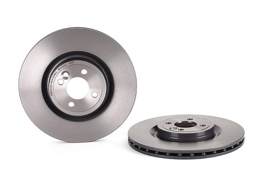 Brembo Brake Rotor, Vented, One Piece Design, Wheel Bolt Pattern 4 X 100 Millimeter – 09B95611C02