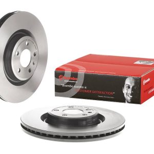 Brembo Brake Rotor, Vented, One Piece Design, Wheel Bolt Pattern 5 X 112 Millimeter – 09B97011C02