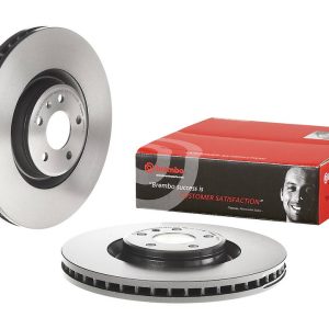 Brembo Brake Rotor, Vented, One Piece Design, Wheel Bolt Pattern 5 X 112 Millimeter – 09B97111C02