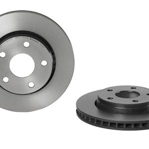 Brembo Brake Rotor, Vented, One Piece Design, Wheel Bolt Pattern 5 X 127 Millimeter – 09C00311C02