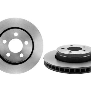 Brembo Brake Rotor, Vented, One Piece Design, Wheel Bolt Pattern 5 X 114.3 Millimeter – 09C00411C02