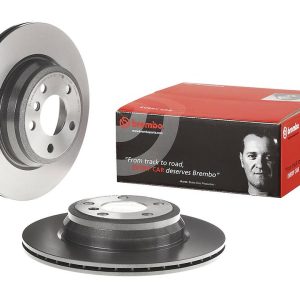 Brembo Brake Rotor, Vented, One Piece Design, Wheel Bolt Pattern 5 X 120 Millimeter – 09C11711C02