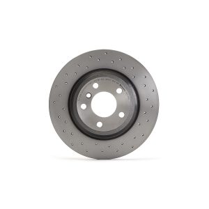 Brembo Brake Rotor, Xtra, Vented Cross Drilled, One Piece Design, Wheel Bolt Pattern 5 X 120 Millimeter – 09C1171XC02