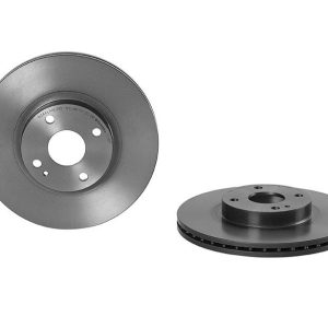 Brembo Brake Rotor, Vented, One Piece Design, Wheel Bolt Pattern 4 X 100 Millimeter – 09C13611C02