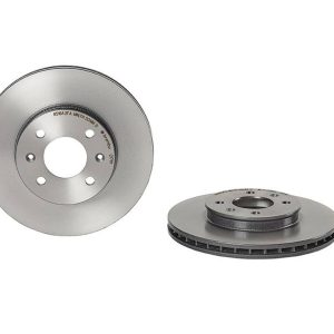 Brembo Brake Rotor, Vented, One Piece Design, Wheel Bolt Pattern 4 X 100 Millimeter – 09C17111C02