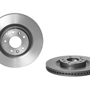 Brembo Brake Rotor, Vented, One Piece Design, Wheel Bolt Pattern 5 X 114.3 Millimeter – 09C17711C02