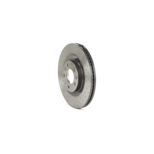 Brembo Brake Rotor, Xtra, Vented Cross Drilled, One Piece Design, Wheel Bolt Pattern 5 X 114.3 Millimeter – 09C1771XC02