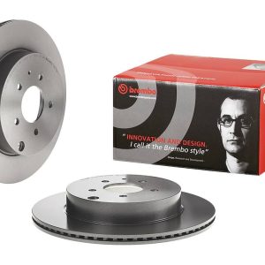Brembo Brake Rotor, Vented, One Piece Design, Wheel Bolt Pattern 5 X 114.3 Millimeter – 09C17811C02