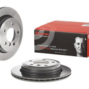 Brembo Brake Rotor, Vented, One Piece Design, Wheel Bolt Pattern 5 X 120 Millimeter – 09C18011C02