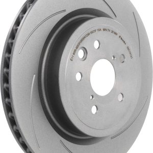 Brembo Brake Rotor, Prime, Vented, Slotted, One Piece Design, Wheel Bolt Pattern 5 X 114.3 Millimeter – 09C18121C02