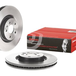 Brembo Brake Rotor, Vented, One Piece Design, Wheel Bolt Pattern 5 X 107.95 Millimeter – 09C20711C02