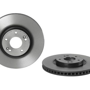 Brembo Brake Rotor, Vented, One Piece Design, Wheel Bolt Pattern 5 X 114.3 Millimeter – 09C24511C02