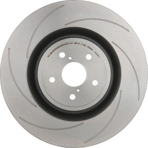 Brembo Brake Rotor, Prime, Vented, Slotted, One Piece Design, Wheel Bolt Pattern 5 X 114.3 Millimeter – 09C26611C02
