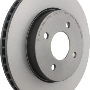 Brembo Brake Rotor, Prime, Vented, One Piece Design, Wheel Bolt Pattern 4 X 100 Millimeter – 09C26911C02