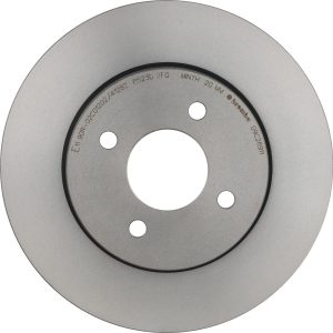 Brembo Brake Rotor, Prime, Vented, One Piece Design, Wheel Bolt Pattern 4 X 100 Millimeter – 09C26911C02